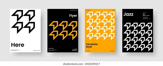Creative Book Cover Layout. Geometric Banner Design. Abstract Report Template. Background. Business Presentation. Brochure. Flyer. Poster. Newsletter. Handbill. Portfolio. Advertising