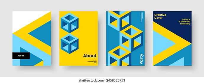 Creative Book Cover Layout. Geometric Brochure Template. Modern Banner Design. Report. Background. Poster. Flyer. Business Presentation. Brand Identity. Journal. Notebook. Catalog. Handbill