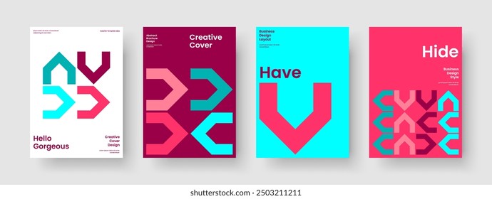 Creative Book Cover Layout. Geometric Poster Template. Abstract Report Design. Business Presentation. Banner. Flyer. Brochure. Background. Catalog. Leaflet. Advertising. Magazine. Newsletter