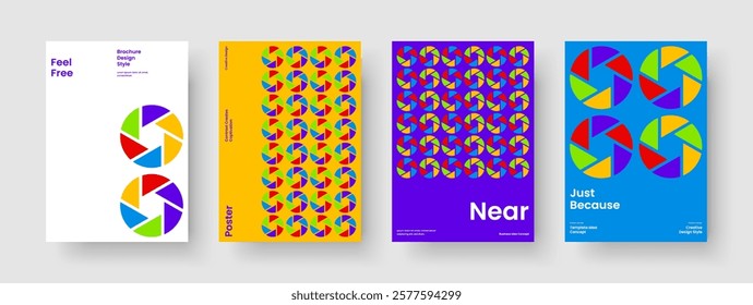 Creative Book Cover Layout. Geometric Flyer Template. Isolated Brochure Design. Background. Poster. Business Presentation. Report. Banner. Leaflet. Notebook. Advertising. Portfolio. Pamphlet