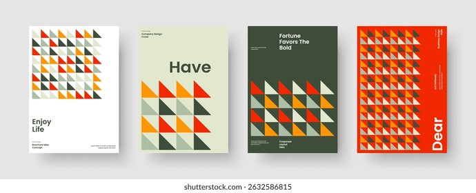Creative Book Cover Layout. Geometric Poster Design. Modern Banner Template. Flyer. Brochure. Business Presentation. Background. Report. Brand Identity. Advertising. Portfolio. Catalog. Pamphlet