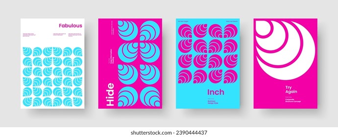 Creative Book Cover Layout. Einzelne Poster-Vorlage. Abstraktes Business Präsentation Design. Hintergrund. Broschüre. Bericht. Banner. Flyer. Katalog. Newsletter. Journal. Magazin. Notebook