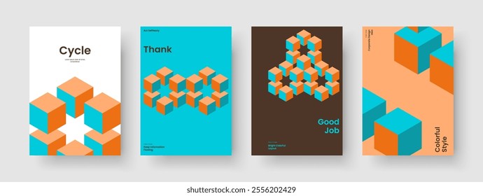 Creative Book Cover Layout. Isolated Background Design. Abstract Brochure Template. Banner. Poster. Business Presentation. Report. Flyer. Handbill. Brand Identity. Advertising. Catalog. Portfolio