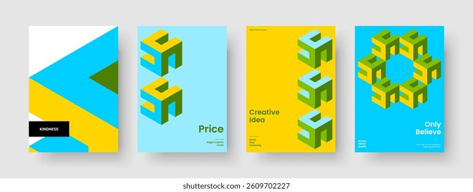 Creative Book Cover Layout. Isolated Poster Design. Geometric Banner Template. Report. Background. Flyer. Brochure. Business Presentation. Journal. Newsletter. Catalog. Portfolio. Notebook