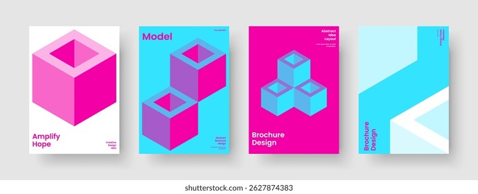 Creative Book Cover Layout. Isolated Poster Template. Abstract Banner Design. Background. Report. Flyer. Brochure. Business Presentation. Leaflet. Catalog. Magazine. Notebook. Newsletter