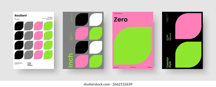 Creative Book Cover Layout. Modern Brochure Design. Abstract Poster Template. Report. Background. Flyer. Business Presentation. Banner. Brand Identity. Pamphlet. Notebook. Leaflet. Catalog