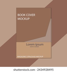 una maqueta creativa de portada de libro