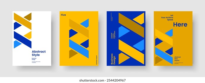 Plantilla de portada de libro creativo. Diseño Abstractas de la presentación del negocio. Diseño geométrico del cartel. Antecedentes. Anuncio. Folleto. Informe. Volante. Publicidad. Identidad de marca. Boletín informativo. Catálogo