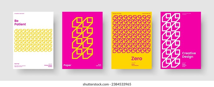 Creative Book Cover Template. Geometric Banner Design. Modern Report Layout. Background. Flyer. Poster. Business Presentation. Brochure. Advertising. Handbill. Pamphlet. Leaflet. Notebook. Journal
