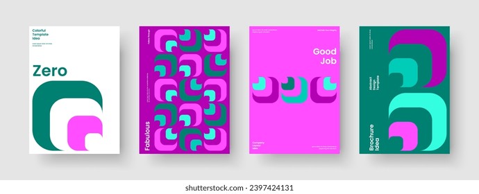 Creative Book Cover Template. Geometric Report Design. Abstract Brochure Layout. Banner. Business Presentation. Flyer. Background. Poster. Advertising. Newsletter. Magazine. Notebook. Portfolio