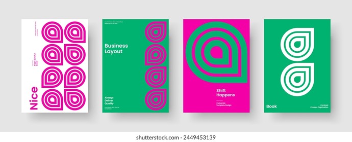 Creative Book Cover Template. Geometric Report Layout. Modern Banner Design. Brochure. Poster. Flyer. Background. Business Presentation. Leaflet. Catalog. Brand Identity. Portfolio. Magazine