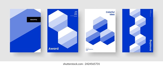 Creative Book Cover Template. Isolated Business Presentation Design. Geometric Banner Layout. Background. Flyer. Brochure. Report. Poster. Portfolio. Newsletter. Magazine. Notebook. Advertising
