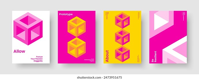 Creative Book Cover Template. Isolated Brochure Design. Geometric Background Layout. Business Presentation. Report. Flyer. Poster. Banner. Notebook. Brand Identity. Journal. Portfolio. Handbill