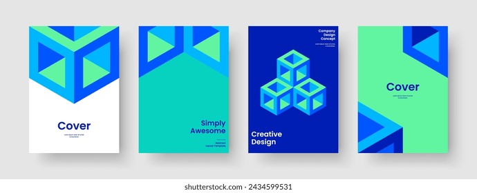 Creative Book Cover Template. Modern Background Layout. Geometric Brochure Design. Banner. Flyer. Report. Poster. Business Presentation. Advertising. Notebook. Leaflet. Pamphlet. Handbill