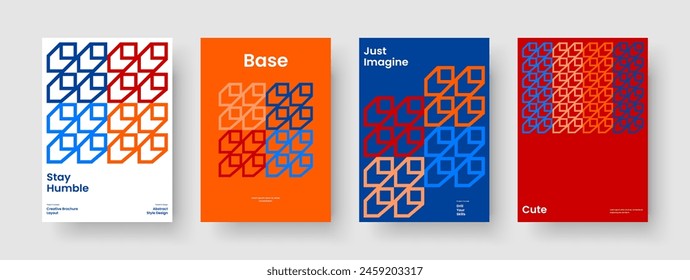 Creative Book Cover Vorlage. Modernes Business-Präsentationsdesign. Layout des isolierten Banners. Broschüre. Flyer. Hintergrund. Bericht. Poster. Broschüre. In: Journal. Brande Identität. Handzettel Notizbuch