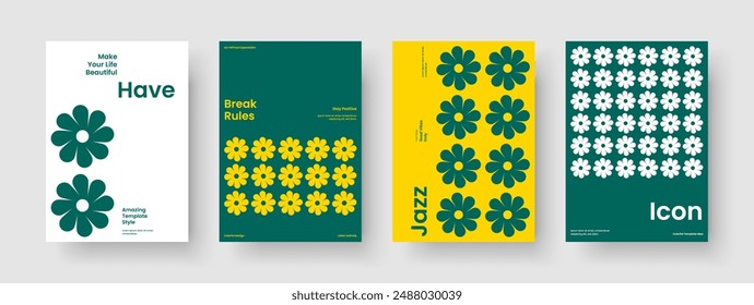 Creative Book Cover Vorlage. Modernes Hintergrunddesign. Geometrisches Broschürenlayout. Geschäftspräsentation. Banner. Flyer. Bericht. Poster. Notebook. Werbung. In: Magazine. In: Journal. Newsletter