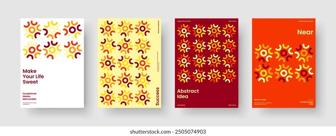 Plantilla de portada de libro creativo. Diseño moderno de volantes. Diseño geométrico de la presentación del negocio. Anuncio. Folleto. Informe. Antecedentes. Cartel. Folleto. Publicidad. Panfleto. Identidad de marca. Catálogo