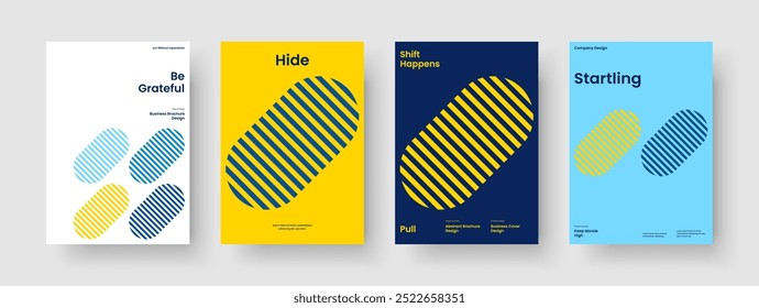 Modelo de Capa de Livro Criativo. Layout de Panfleto Moderno. Design Geométrico de Apresentação de Negócios. Brochura. Relatório. Histórico. Faixa. Cartaz. Panfleto. Revista. Catálogo. Identidade da marca. Portfólio