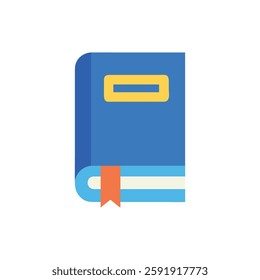 Creative book icon perfect for educational designs.