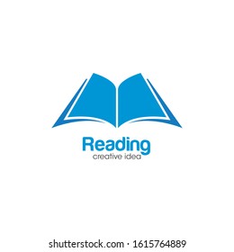 Creative Book Logo and Icon Vector Template