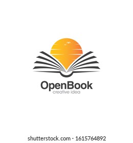 Creative Book Logo and Icon Vector Template