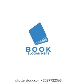 Vector del logotipo del libro creativo, Plantilla del diseño del logotipo del libro de Educación