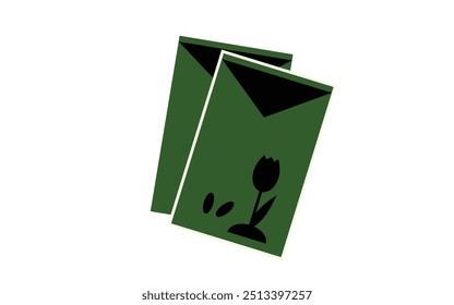 Kreatives Buch Rose Logo Design