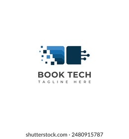 Creative Book tech logo design