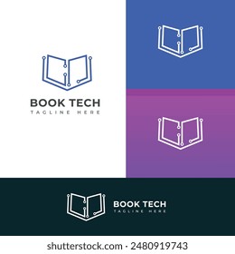 Diseño de logotipo técnico de Creative Book