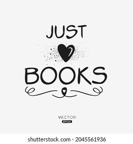 Kreative Buchschrift, Kann für Aufkleber und Tags, T-Shirts, Einladungen, Vektorgrafik verwendet werden.