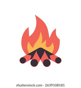 Creative BOONFIRE logo with geometric flame, bold typography, vibrant gradient colors, dark background contrast, symbolizing innovation, heat, and modern branding