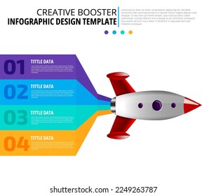 Creative Booster Infographic Design Template