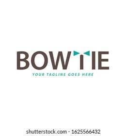 Creative Bowtie Vector Logo Design