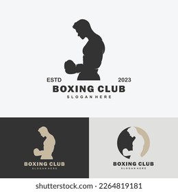 Creative boxing design concepts, illustrations, vectors	
