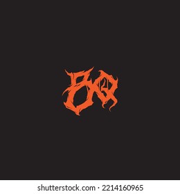 Creative BQ Logo Design Vector
