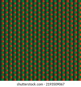 Creative braided three-dimensional colorful background. Seamless vector illustration. Seamless colored 3d line pattern like a braided ribbon. Saint patrick day background.