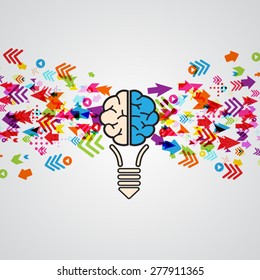 Creative brain Idea