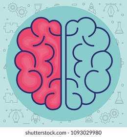 creative brain idea concept