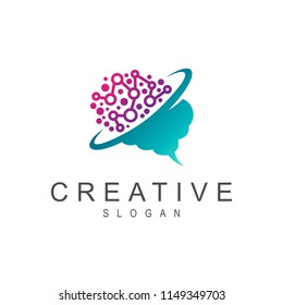 creative brain logo