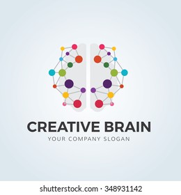 Creative Brain Logo Template