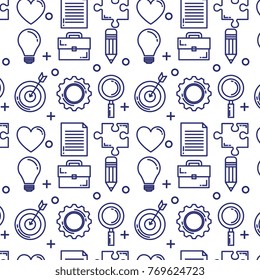 creative brain set icons