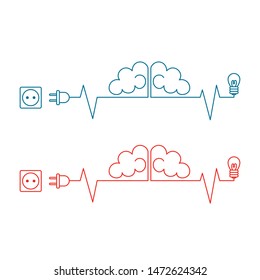 Creative brainstorm concept business idea,