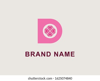Creative brand d letter logo business template vector icon
