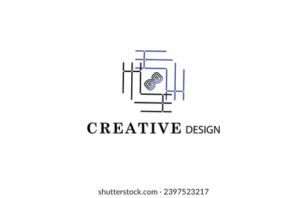 Creative brand minimal logo design simple art look design for all kind of business.