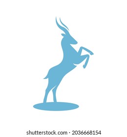 creative brand sign of Deer Antelope Vector Logo Illustration symbol eps.10 icon illustration