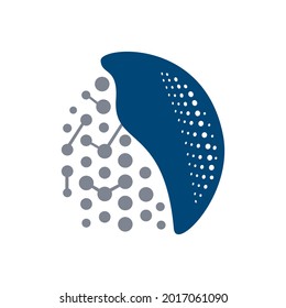 creative brand sign orthopedic bone implants logo design vector of medical surgery symbol eps.10 icon illustration