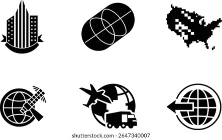 Creative Branding Logo Icon Pack Vetor Design.
