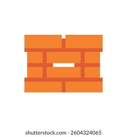 A creative brick divider icon tailored for designers in the construction industry.