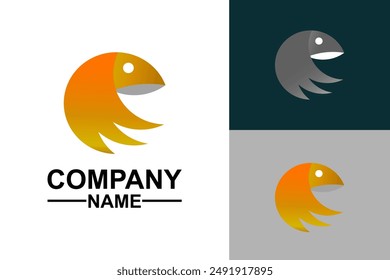 Creative brid logo design vector circle concept. Company logo Vector