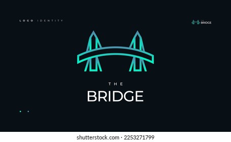 Logo de Creative Bridge Building con concepto moderno